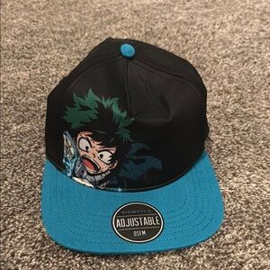 Bioworld Black and Blue Anime Hat